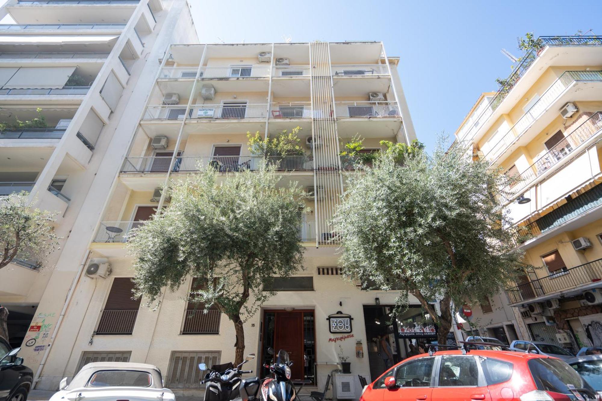 Sophisticated Modern Apt In Athens Center Ngoại thất bức ảnh